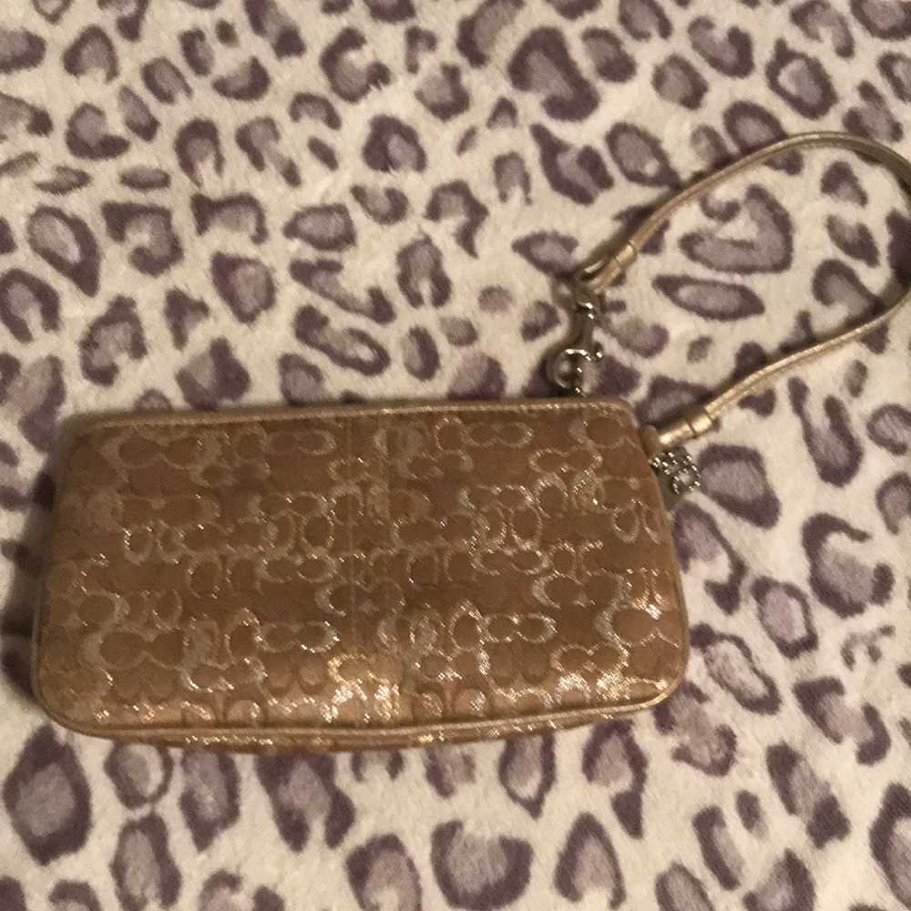 Coach wristlet